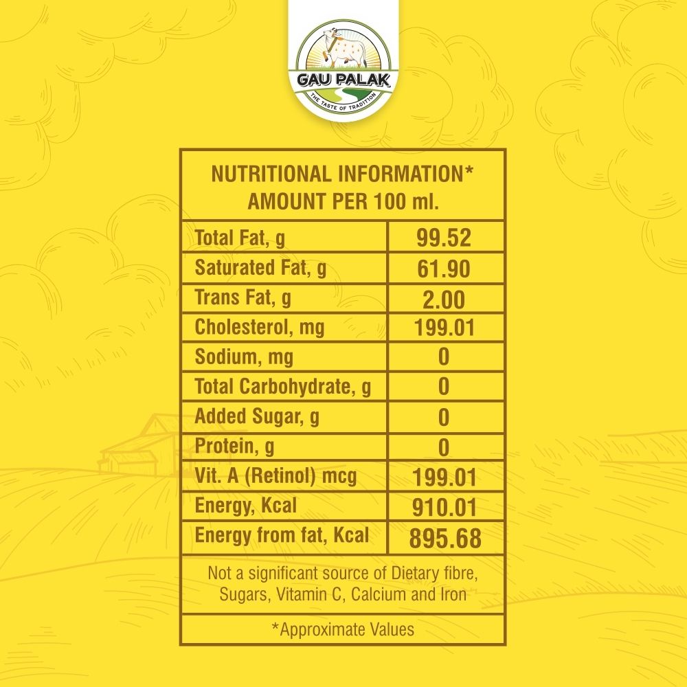 500ml Gaupalak Pure Ghee