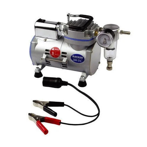 Silver Single Stage Oil Free Vacuum Pump