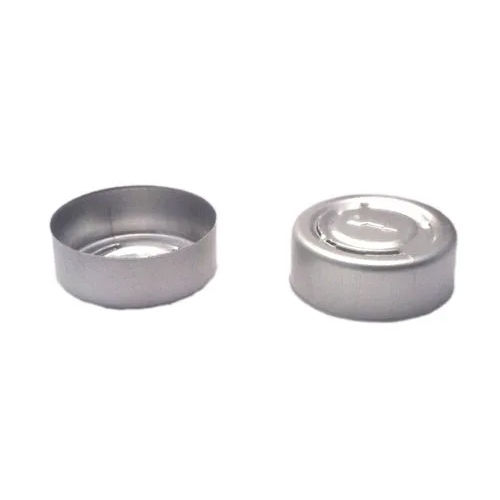 Silver Aluminum Vial Seal