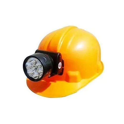 Yellow-Black Helmet Lamp