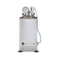 Laboratory Cement Autoclave - Mild Steel, 25x25x282 Millimeter Size, White Color | High Performance, Easy Operation, Safety Valve Included