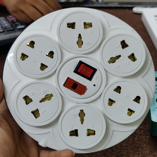 6 Socket Extension Board