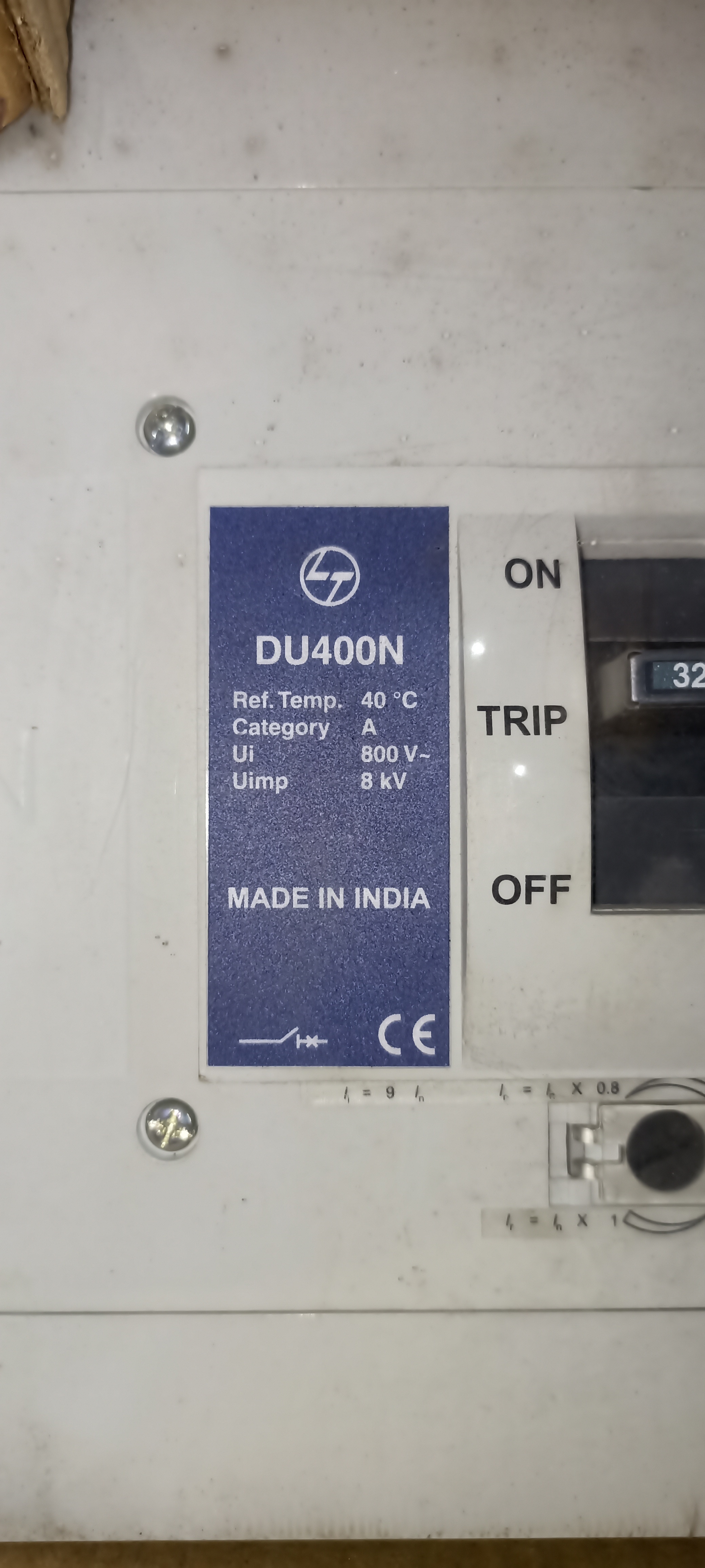 LT NEW (DU400N) 320A 4P MCCB