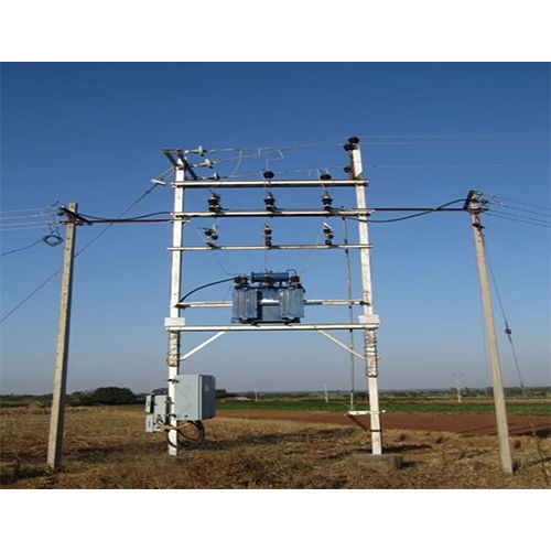 Mild Steel Ht Line 11kv And 33kv Double Cast Iron Electric Pole