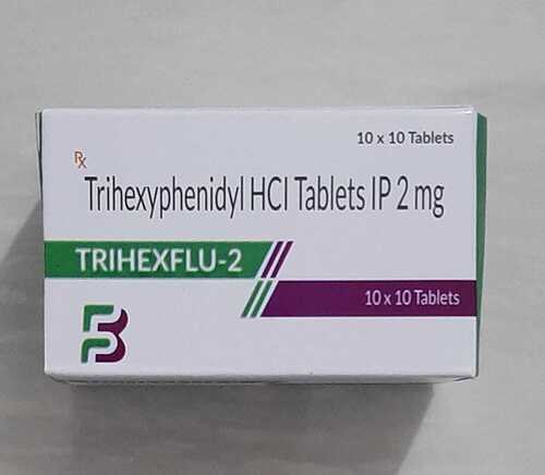 Trihexyphenidyl HCL Tab IP 2 mg