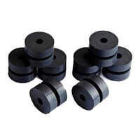 Black Molded Rubber Stopper