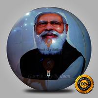 PM Modi Advertising Sky Balloons for Elections