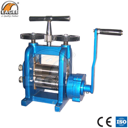Eagle Rolling Mill  Hand Powered Italian Type With Gear Box For Jewellery