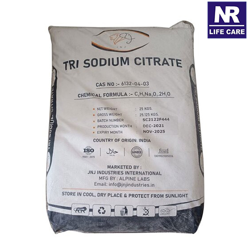 Sodium Citrate Powder - Ash %: Na3C6H5O7