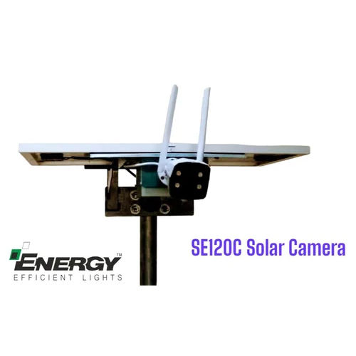 Metal Solar Powered Bullet Outdoor Camera