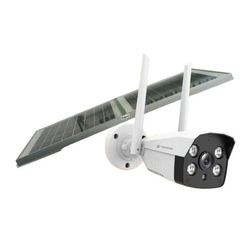 White 3 Mp Solar Camera