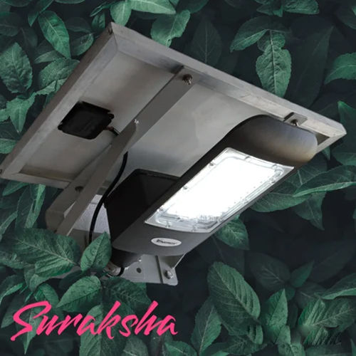 Cool White Aluminium Solar Street Light