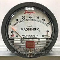 Magnehelic Gauge - Color: Silver