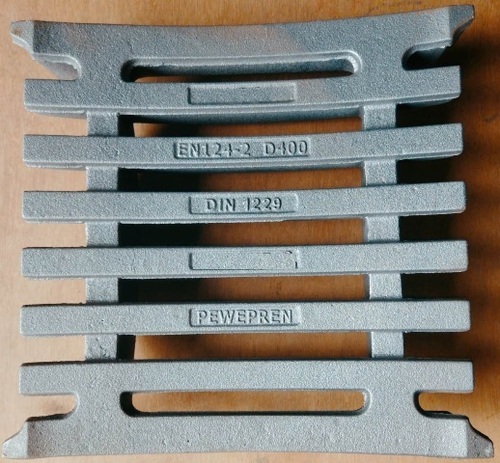 Grey Cast Iron 500 X 500 D-400 Grate