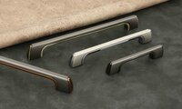 Supplier Of Fancy And Antique Cabinet Handles In India Vh-153 - Metal Pull Handle 96-288 Mm, Chrome Finish, Available In Various Colors  