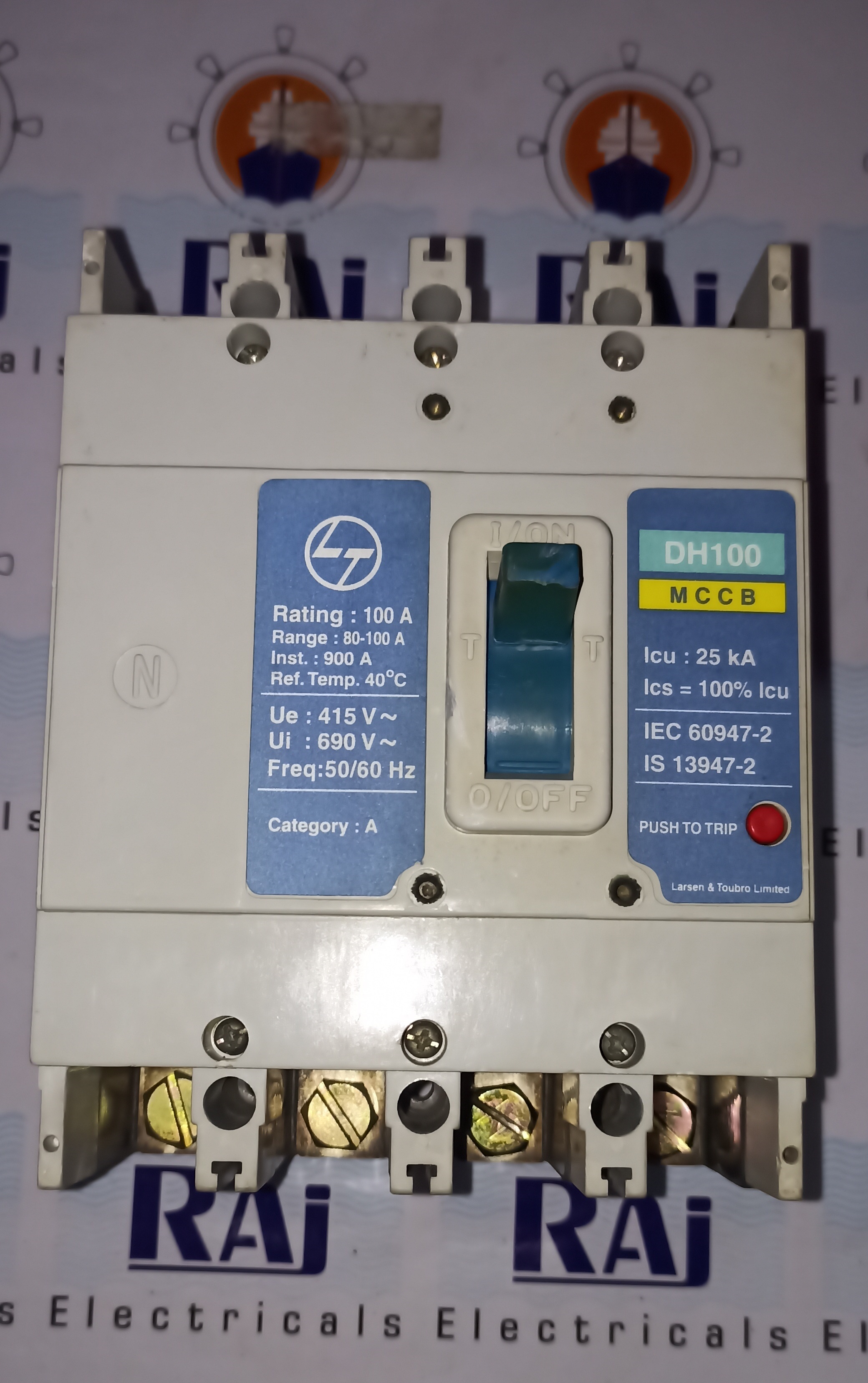 LT (DH100) 100A 4P MCCB