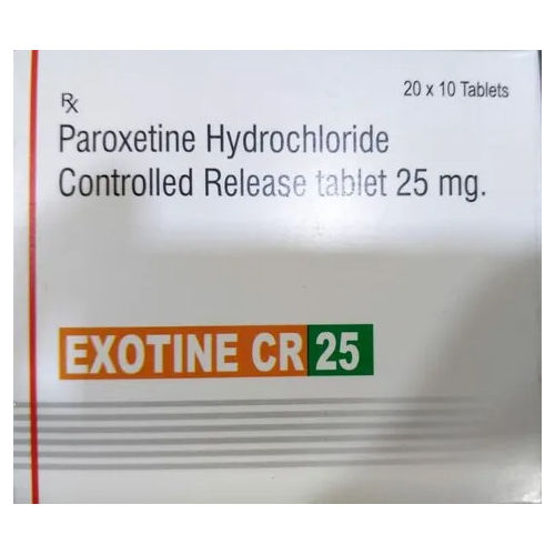 White 25Mg  Hydrochloride Controlled Release Tablets