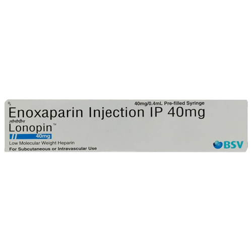 Lonopin Enoxaparin Injection IP 40mg