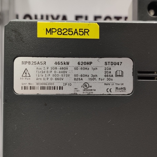 EMERSON MP825A5R DC DRIVE