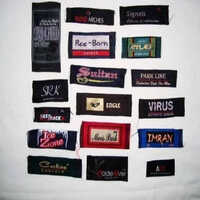 Brand Label Tag - Fabric, 2"x3" Rectangular | Multicolour Printed Design, Soft Material, Easy Attachment For Stylish Clothing