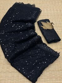 Party Wear Net Saree