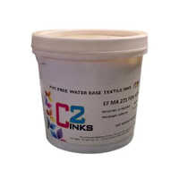 Pvc Free Water Based Textile Ink - Medium Drum Size | Flexible Application For Flexo And Screen Printing