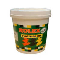 Rolex Plastisol Ink - Pvc, Medium Size, Water Base, Digital Ink | For Screen Printing, Drum Cartridge Style, Versatile Application