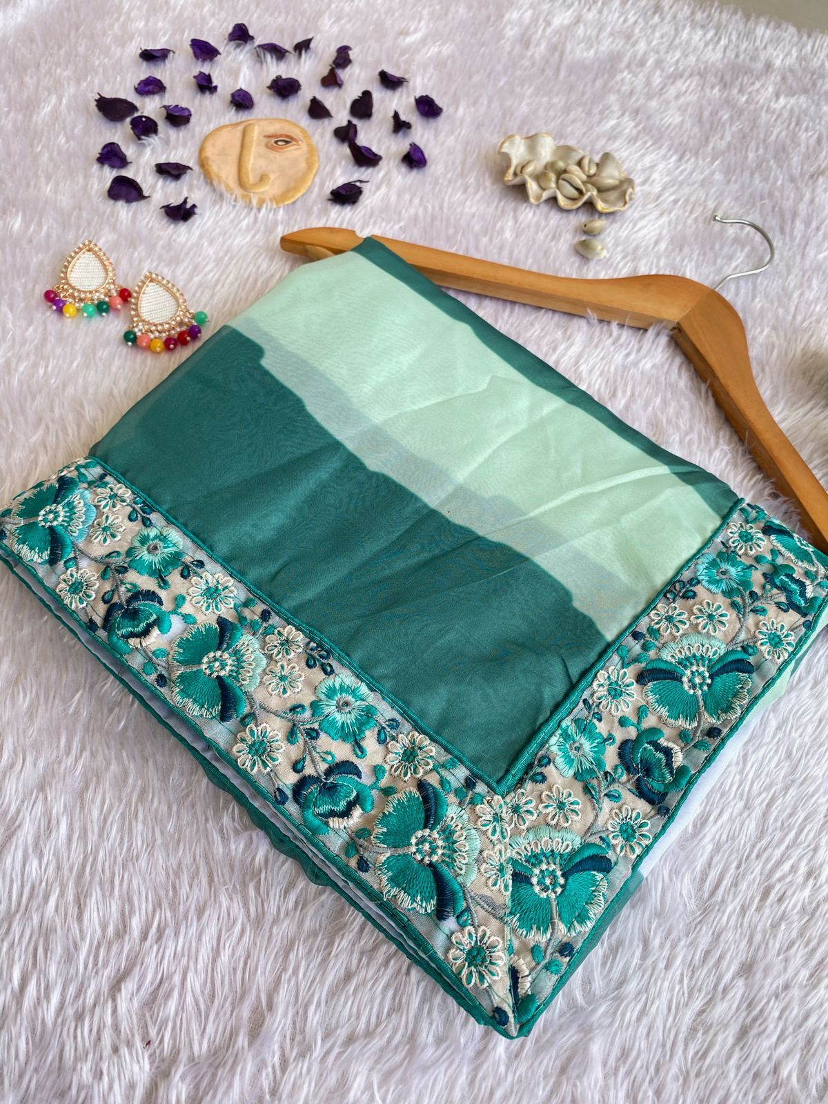 Digital Print Saree