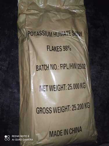 Super Potassium Humate Shiny Flakes - Application: Agriculture