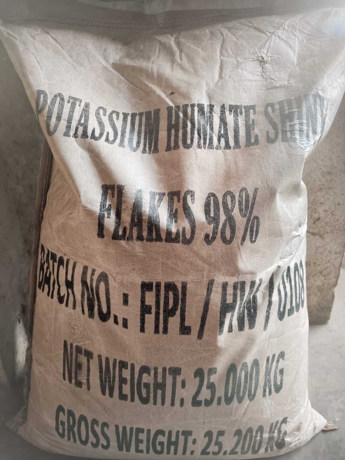 Super Potassium Humate Shiny Flakes
