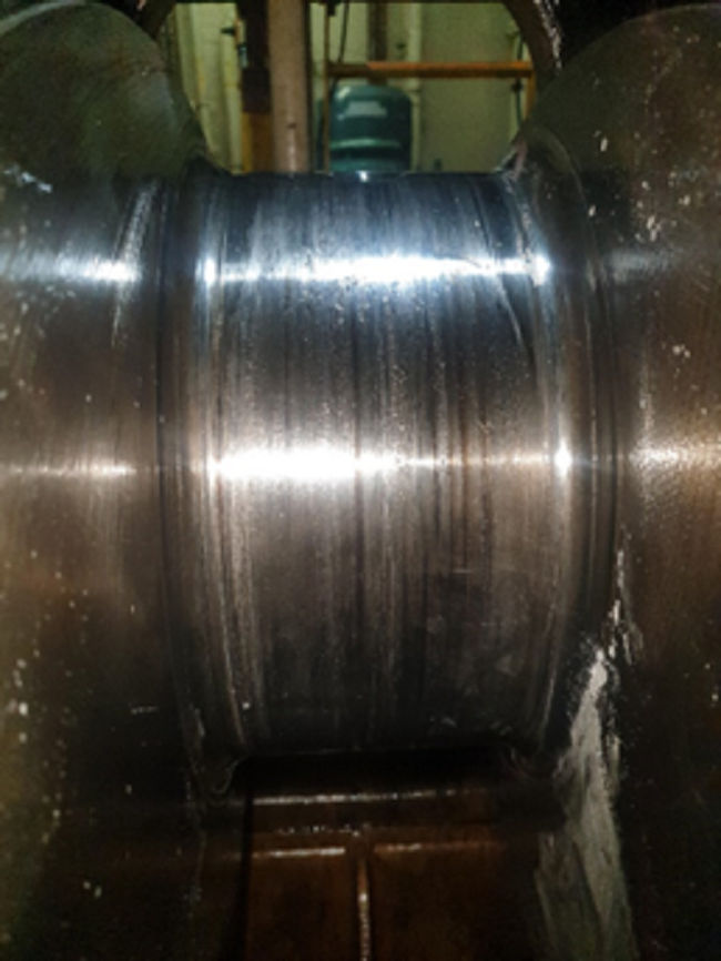 Wartsila Engine 8L32 Crankshaft Repair