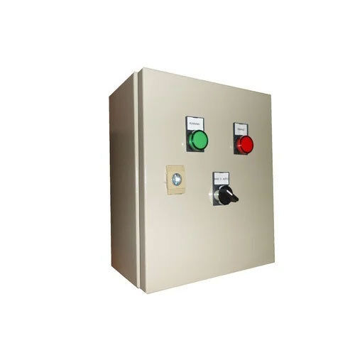 Dol Starter Control Panel Cover Material: Stainless Steel