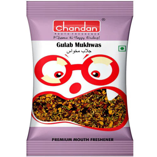 Gulab Mukhwas Premium Mouth Freshener Packaging: Bag