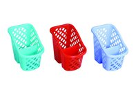 Cutlery Stand 1703 - Plastic Material, Multi Cavity Design, Available In All Colors | Versatile Plastic Cutlery Organizer For Efficient Dining Storage