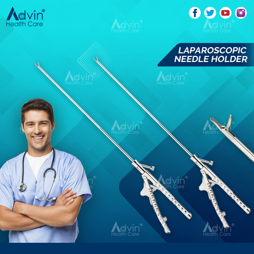 Manual Laparoscopic Needle Holder at Best Price in Ahmedabad | Advin ...