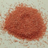 Orange Natural Quartz Silica Sand for Garden decoration and Terrazzo flooring