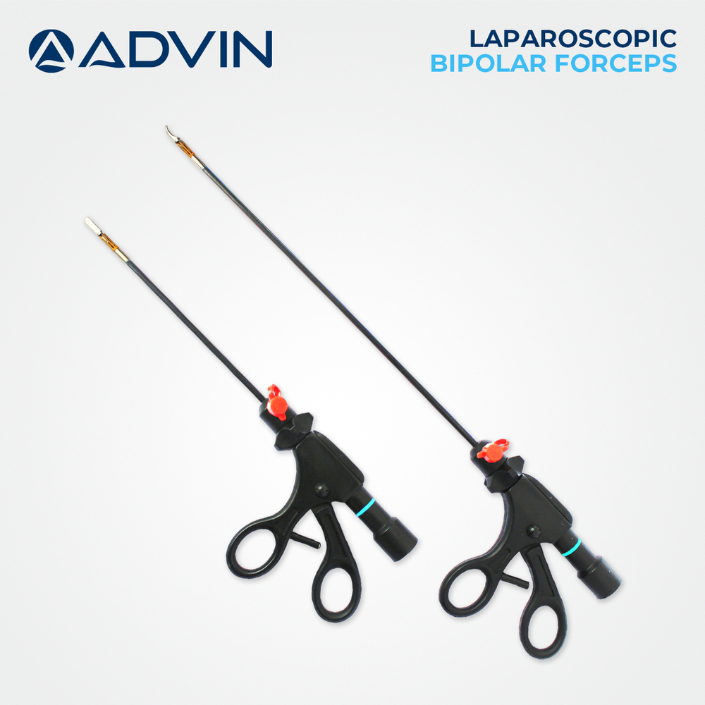 Manual Laparoscopic Bipolar Forceps