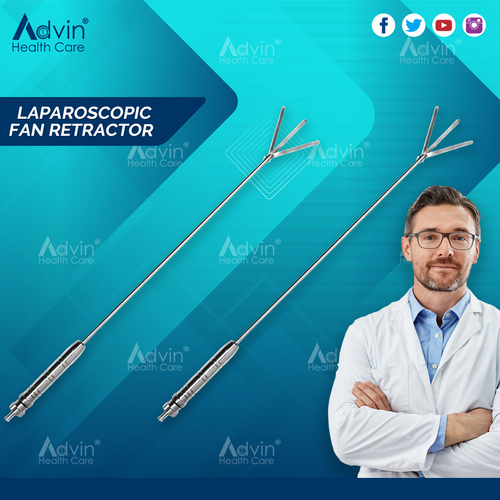 Laparoscopic Fan Retractor 