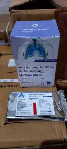 levosalbutamol inhalation solution 0.63mg RESPULES