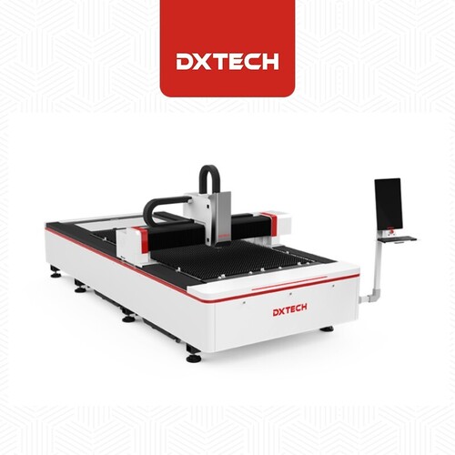 Semi Automatic -Metal Sheet Cnc Fiber Laser Cutting Machine