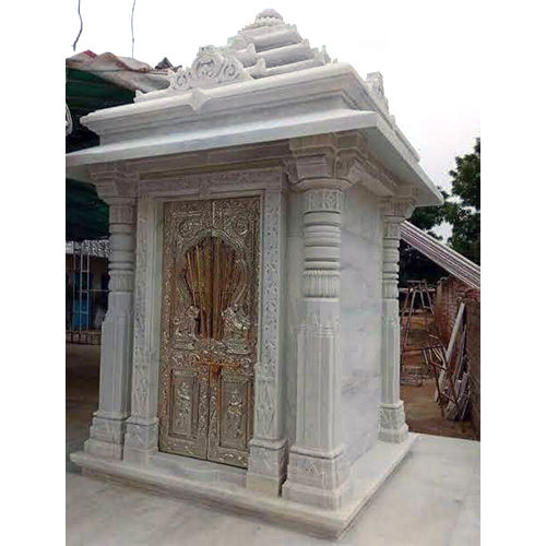 White Marble Hindu Temple At Best Price In Makrana Makrana National   Marble Hindu Temple 