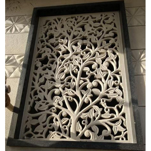 Marble Wall Jali Size: Customized