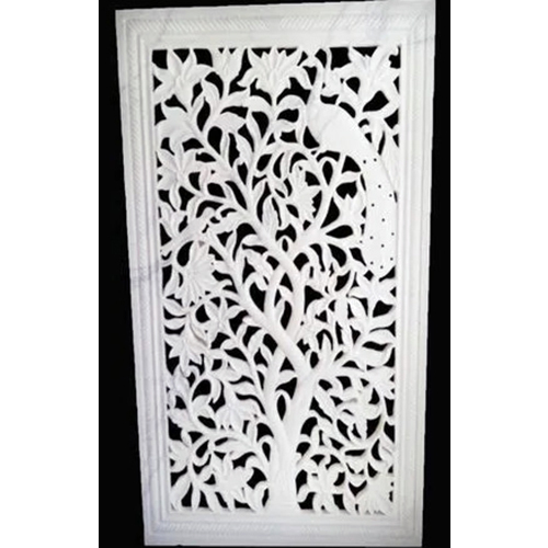 Bel and Buta Marble Jali
