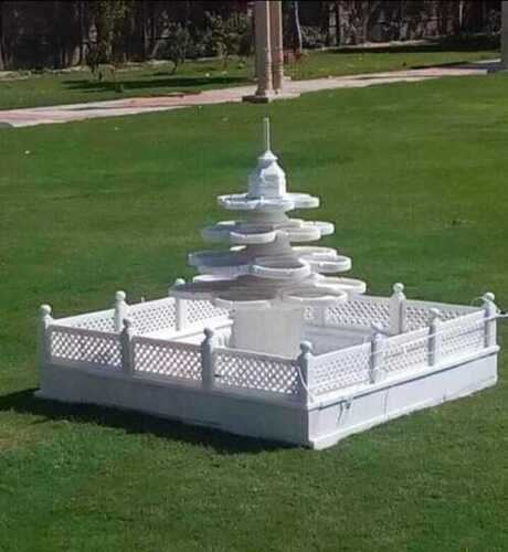 Stone White Marble Outdoor Fountain