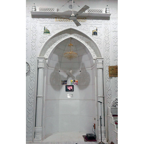 White Marble Work for Masjid