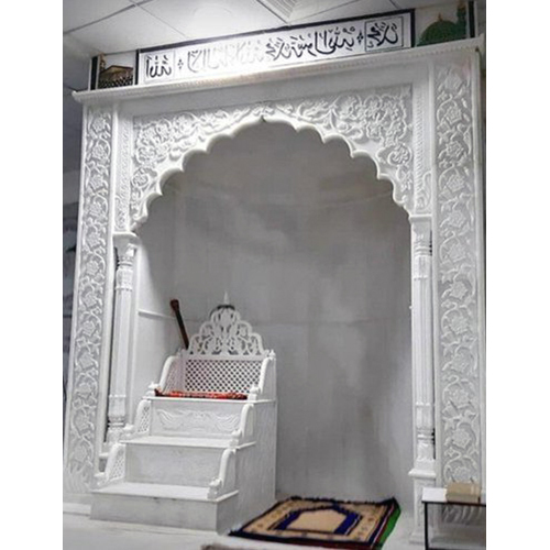 White Marble Qibla for Masjid