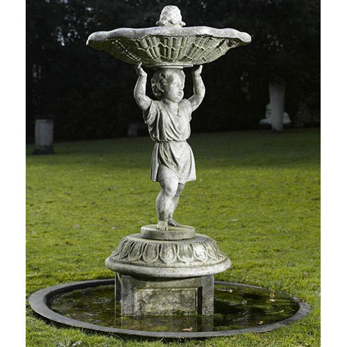 Marble Stone Statue Fountain Size: Customized