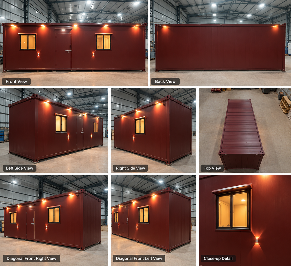 Gi Bunk House Cabin - Color: Red