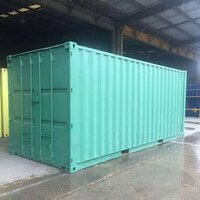 Old Shipping Gi Cargo Container - External Dimension: Customized