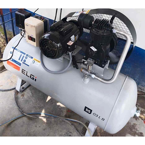 Oil Lubricated Two Stage Direct Drive Ts07 Ld-12 Tm220 L - Air Tank Capacity: 12 Liters Liter (L)